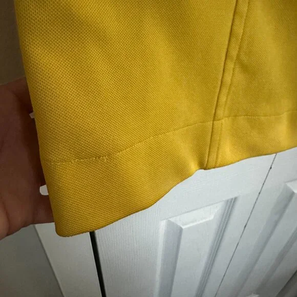 60's Lacoste Yellow Vintage Lacoste polo dresses - Picture 9 of 10